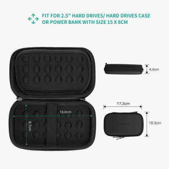 Estuche Protector Para Discos Duros y Gadgets